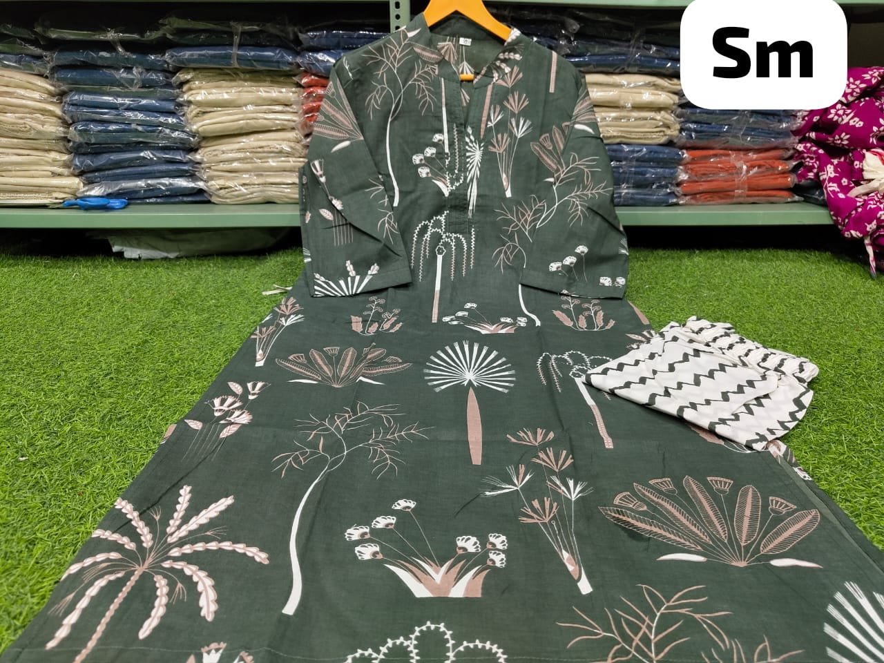 Pure Cotton Summer Kurta Palazzo Set